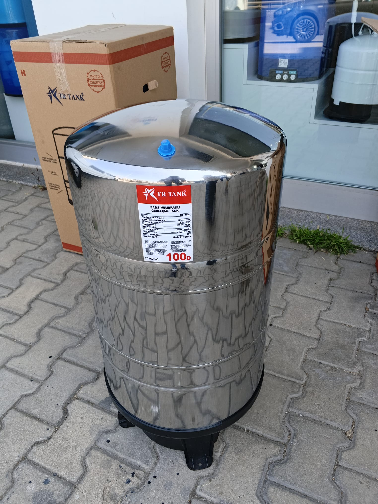 Paslanmaz Krom Tank